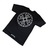 クロムハーツ・メンズ・ショートスリーブVC14-1D・ブラック×ホワイト入荷しました。