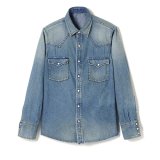BACKBONE ライトフェード・ダンガリーシャツ [BB18FW-S11]入荷しました。