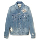 BACKBONE レザーパッチトラッカー/ブラック＆ライトインディゴ入荷しました