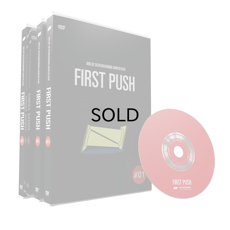 画像1: NOLLIE SKATEBOARDING(ノーリースケートボーディング）FIRST PUSH (HOW TO SKATEBOARDING DVD) (1)