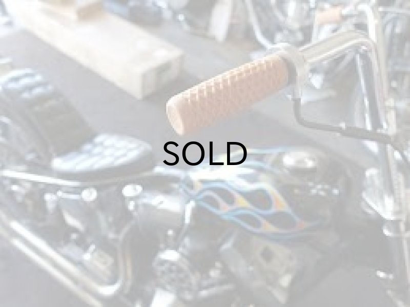 画像3: CULT(カルト）VANSxCULT MOTORCYCLE WAFFLE GRIP BROWN（ブラウン）1 or 7/8 (3)