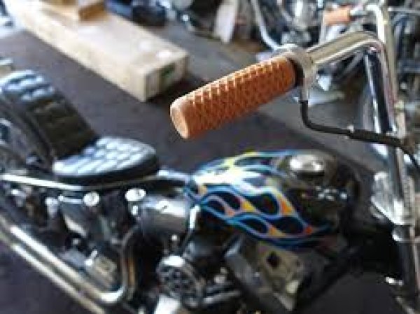 画像3: CULT(カルト）VANSxCULT MOTORCYCLE WAFFLE GRIP GUM（ガム）1 or 7/8
