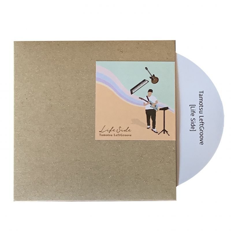画像1: Tamotsu LeftGroove(タモツ・レフトグルーブ）EP "Life side(ライフ・サイド）" CD限定トラック入り (1)