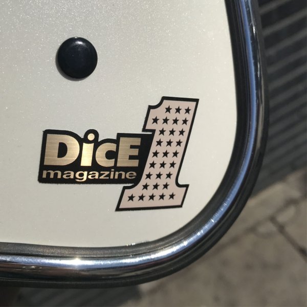画像5: DicE MAGAZINE(ダイスマガジン）Gold Foil DicE Sticker Sheet(ゴールドホイル・ダイス・ステッカーセット)