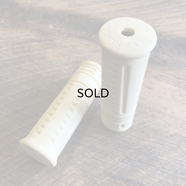 画像4: DicE MAGAZINE(ダイスマガジン）FTLR OG HANDLEBAR GRIPS - BONE WHITE(FTLRオリジナル・ハンドルバーグリップ・ボーンホワイト)