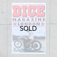 DicE MAGAZINE(ダイスマガジン）DicE London Poster(ダイス・ロンドン・ポスター)