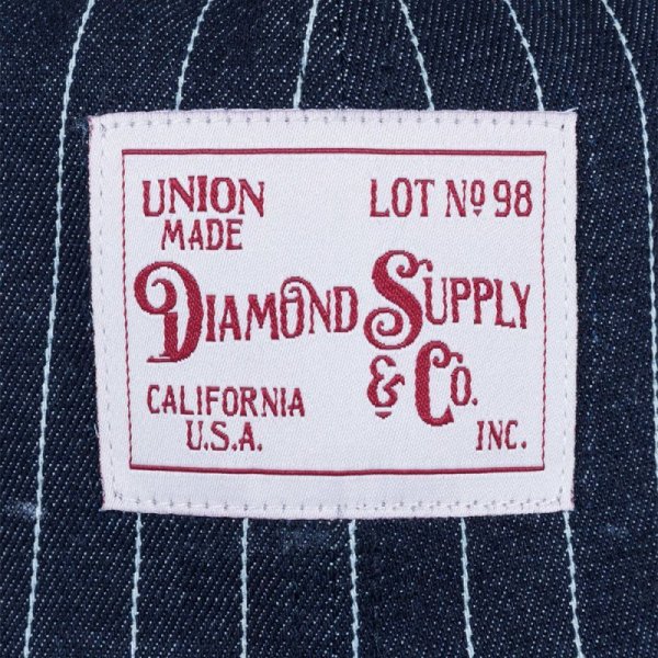 画像3: Diamond Supply&Co. (ダイヤモンド）ウッドランド・ストライプド・デニムバケット