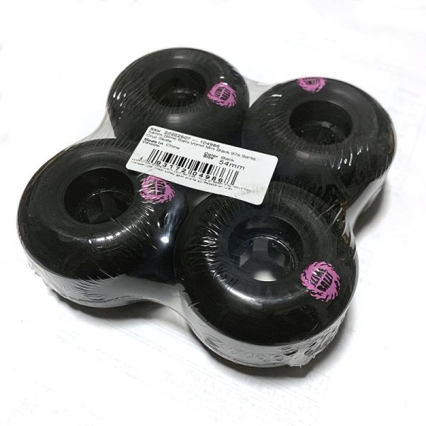 画像2: Santa Cruz WHEEL (サンタクルーズ ・ウィール) SLYME BALLS 54MM 97A BLACK(スライムボール・ブラック）
