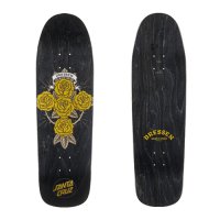SANTA CRUZ(サンタクルーズ) スケボーデッキ・DRESSEN ROSE CROSS DECK　9.3 x 31.9