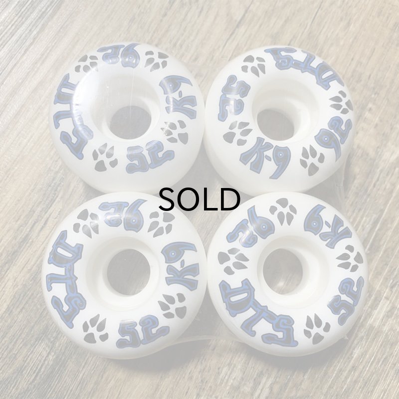 画像1: Dog Town WHEEL (ドッグタウン・ウィール) K9 52MM 90A WHITE (1)