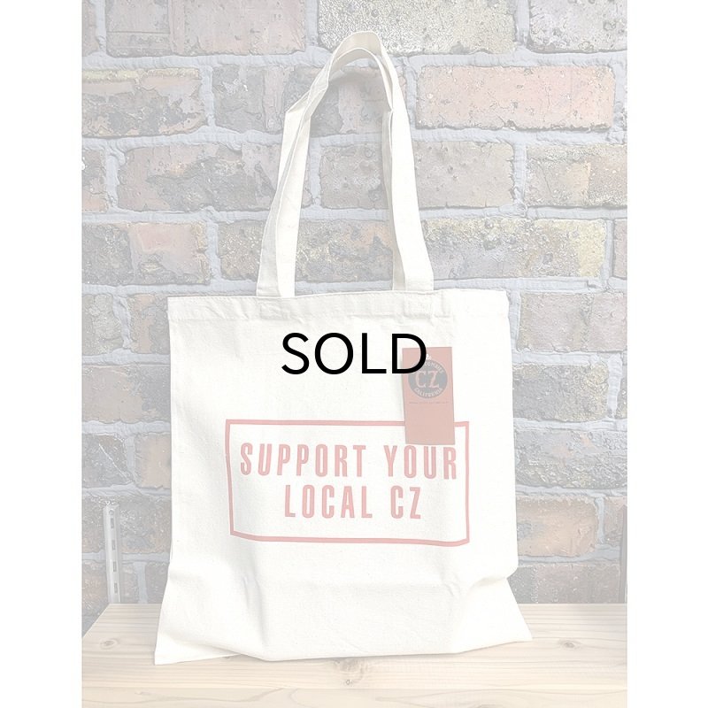 画像1: 【20%OFF】CYCLE ZOMBIES(サイクルゾンビーズ） SUPPORT LOCAL TOTO BAG（サポートローカル・トートバッグ） (1)