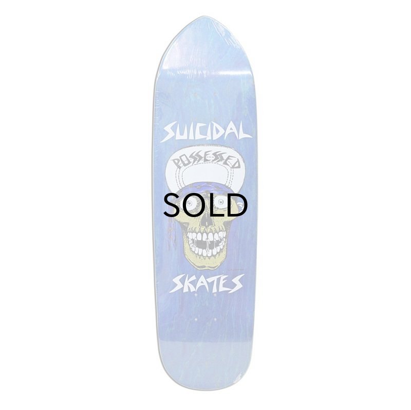 画像1: SUICIDAL　SKATEBOARD -スイサイダル・スケートボード-　PUNK POINT SKULL 8.75" (1)