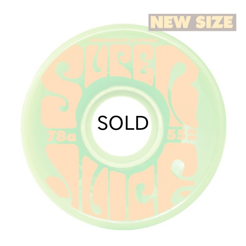 画像1: OJ wheels (OJウィール) ミニ・スーパージューシー 78A/55MM(GR/OR) (1)