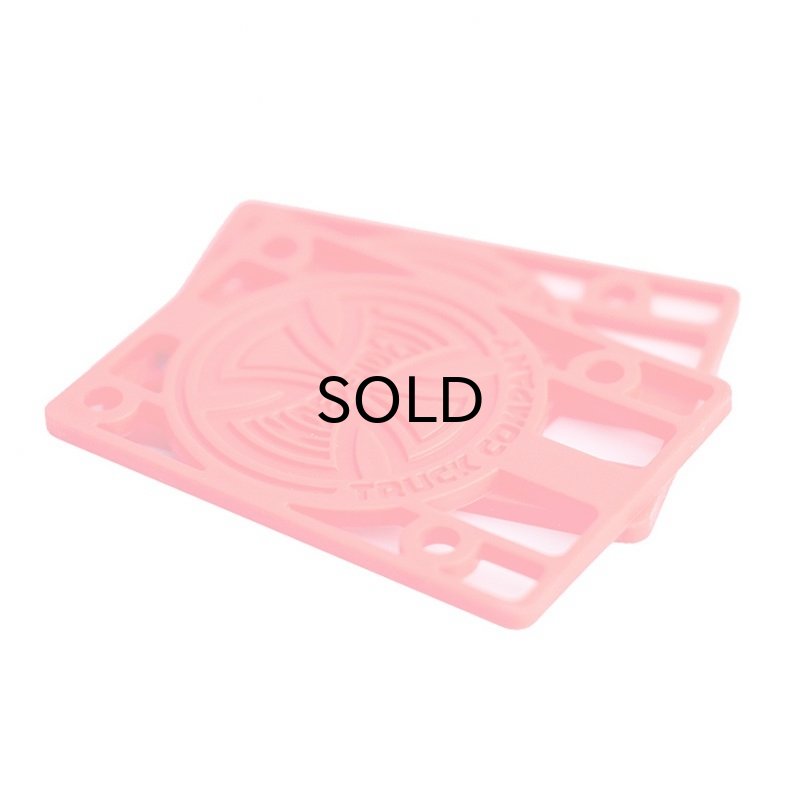 画像1: INDEPENDENT TRUCK（インディペンデント ・トラック）ライザーパッド1/8インチ （3mm)レッド (1)