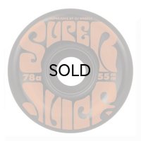 OJ wheels (OJウィール) ミニ・スーパージューシー 78A/55MM(BK/OR)