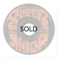 OJ wheels (OJウィール) ミニ・スーパージューシー 78A/55MM(BK/OR)