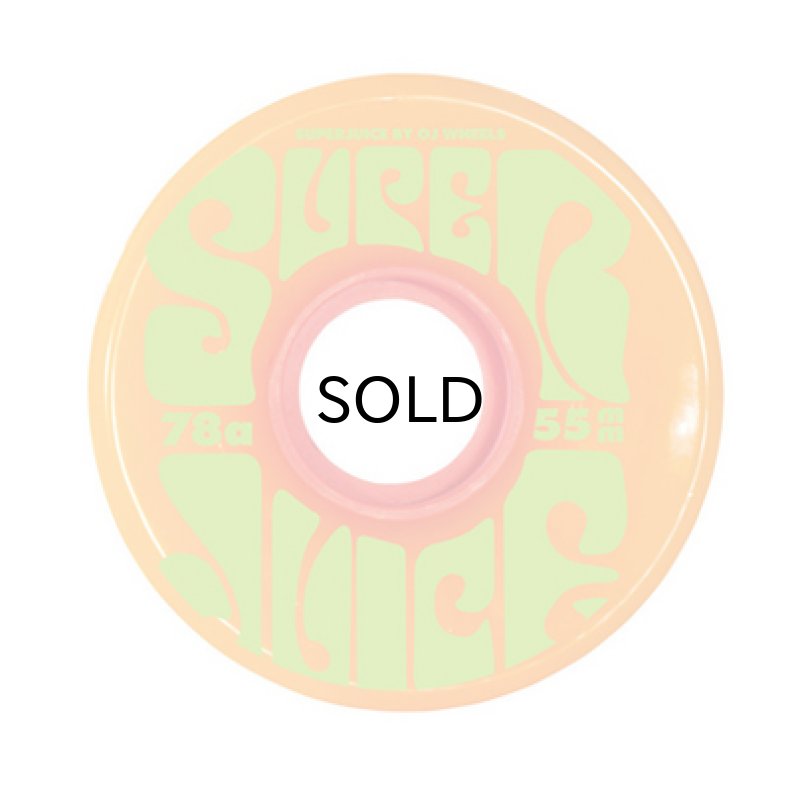 画像1: OJ wheels (OJウィール) ミニ・スーパージューシー 78A/55MM(OR/GRN) (1)