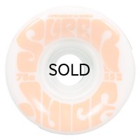 OJ wheels (OJウィール) ミニ・スーパージューシー 78A/55MM(WHITE/OR)