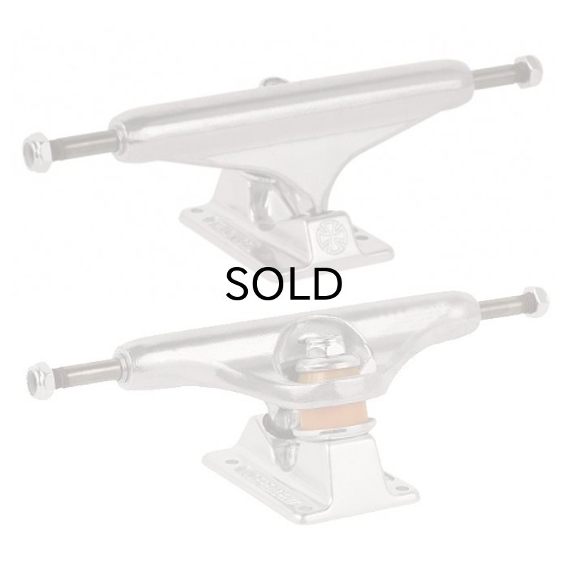 画像1: INDEPENDENT TRUCK（インディペンデント・トラック）ステージ11 FORGED HOLLOW SILVER144 / デッキサイズ8.25（１個売りです） (1)