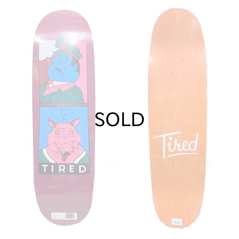 画像1: TIRED SKATEBOARDS (タイレッド スケートボード)COP AND RAT 1989 【9.7】 (1)
