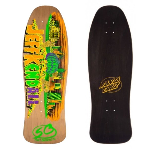 画像1: SANTA CRUZ(サンタクルーズ) スケボーデッキ・Kendall Pumpkin Reissue 10 x 30.1