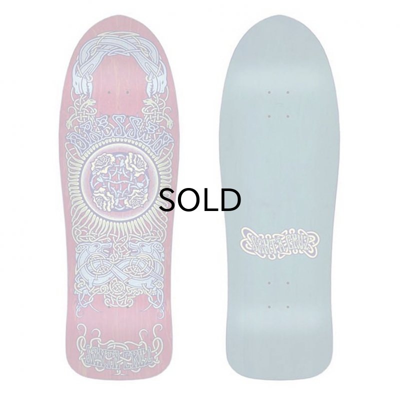 画像1: SANTA CRUZ(サンタクルーズ) スケボーデッキ・Dressen Roses Reissue10.3 x 31.64 (1)