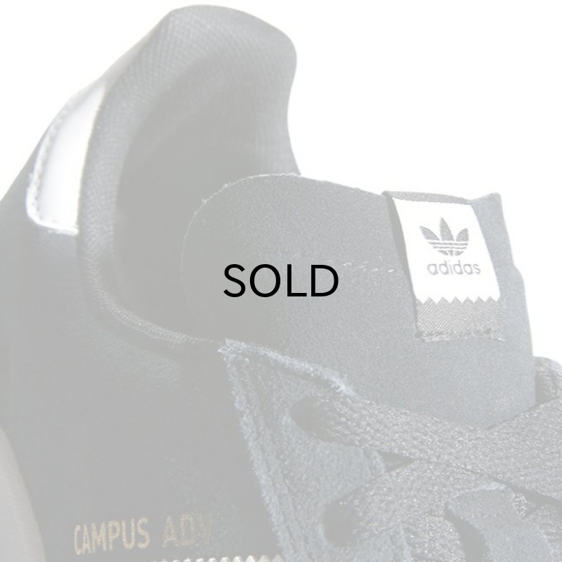 画像5: adidas Skateboarding（アディダススケートボーディング） CAMPUS ADV　BLACK/WHITE (SUEDE) (5)