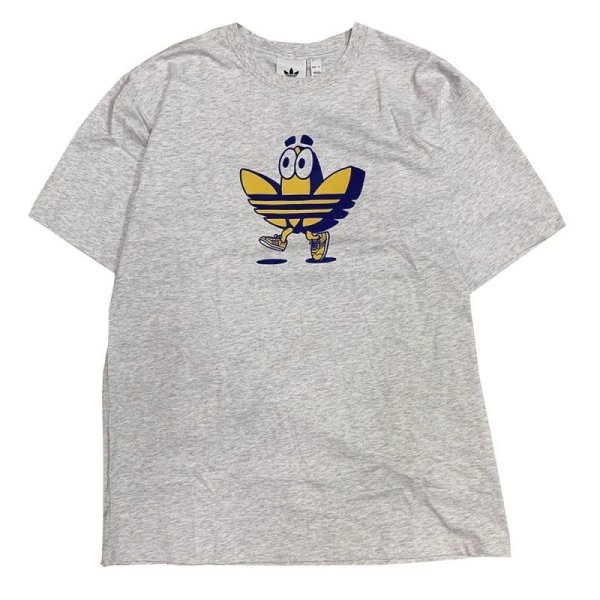 画像1: adidas Skateboarding(アディダス・スケートボーディング）BUDDY TEE20FA GRAY