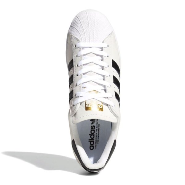 画像2: adidas Skateboarding（アディダススケートボーディング） SUPER STAR 50 WHITE/BLACK (SUEDE)