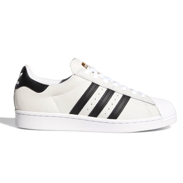 画像1: adidas Skateboarding（アディダススケートボーディング） SUPER STAR 50 WHITE/BLACK (SUEDE)