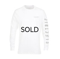 ELECTRIC(エレクトリック）UNDER VOLT L/S TEE WHITE(アンダーボルト・ロングスリーブTシャツ・ホワイト）