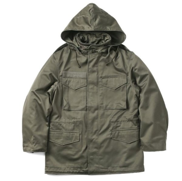 画像1: デッドストック/リジェクト品 オランダ軍  M-65フィールドジャケット（オリーブドラブ）