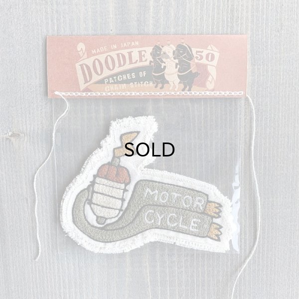 画像1: doodle50 （ドゥードゥル50）Patches MOTOR CYCLE