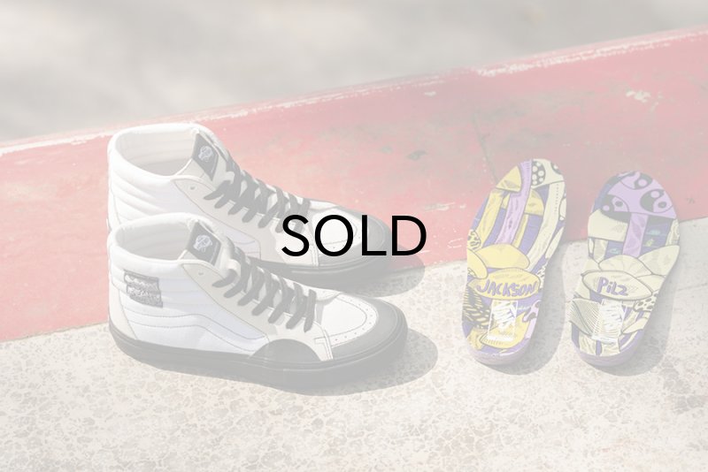 画像5: VANS（バンズ） VANS × Jackson Pilz SK8-HI PRO WHT/BLK (5)