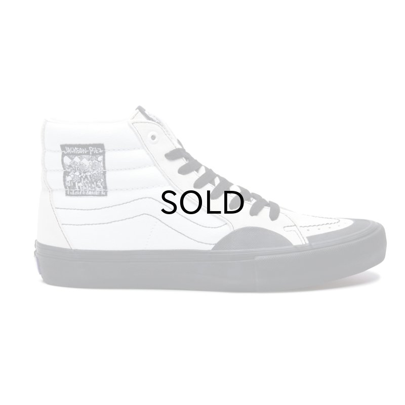 画像1: VANS（バンズ） VANS × Jackson Pilz SK8-HI PRO WHT/BLK (1)