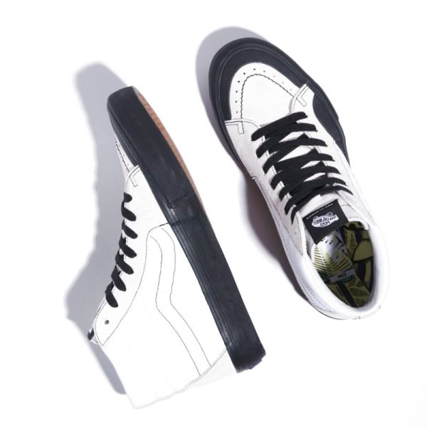 画像2: VANS（バンズ） VANS × Jackson Pilz SK8-HI PRO WHT/BLK