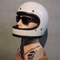 Vintage Helmet（ビンテージヘルメット）BELL STAR 120 WHITE 60cm【内装リペア済み】
