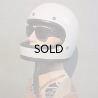 Vintage Helmet（ビンテージヘルメット）BELL STAR 120 WHITE 60cm【内装リペア済み】