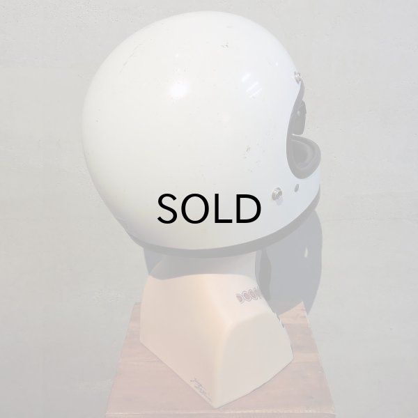 画像5: Vintage Helmet（ビンテージヘルメット）BELL STAR 120 WHITE 60cm【内装リペア済み】 (5)