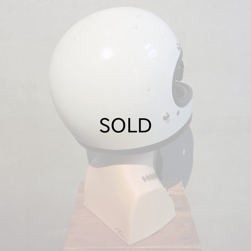 画像5: Vintage Helmet（ビンテージヘルメット）BELL STAR 120 WHITE 60cm【内装リペア済み】 (5)