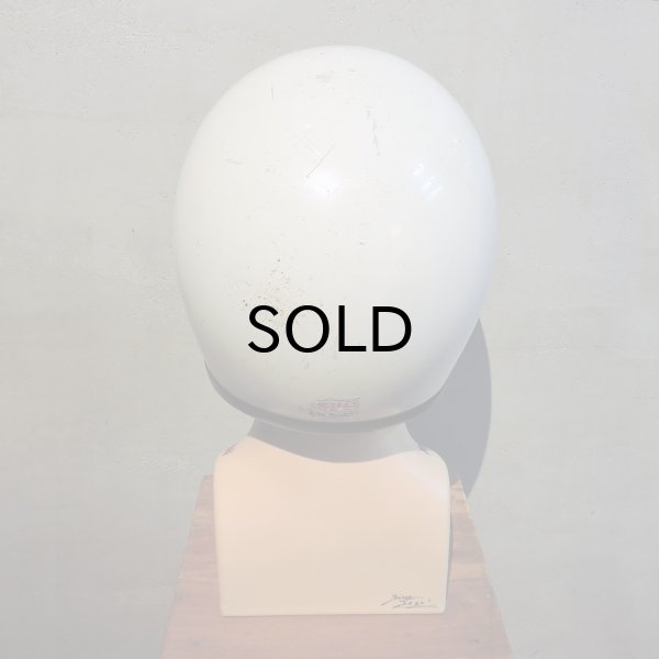 画像4: Vintage Helmet（ビンテージヘルメット）BELL STAR 120 WHITE 60cm【内装リペア済み】 (4)