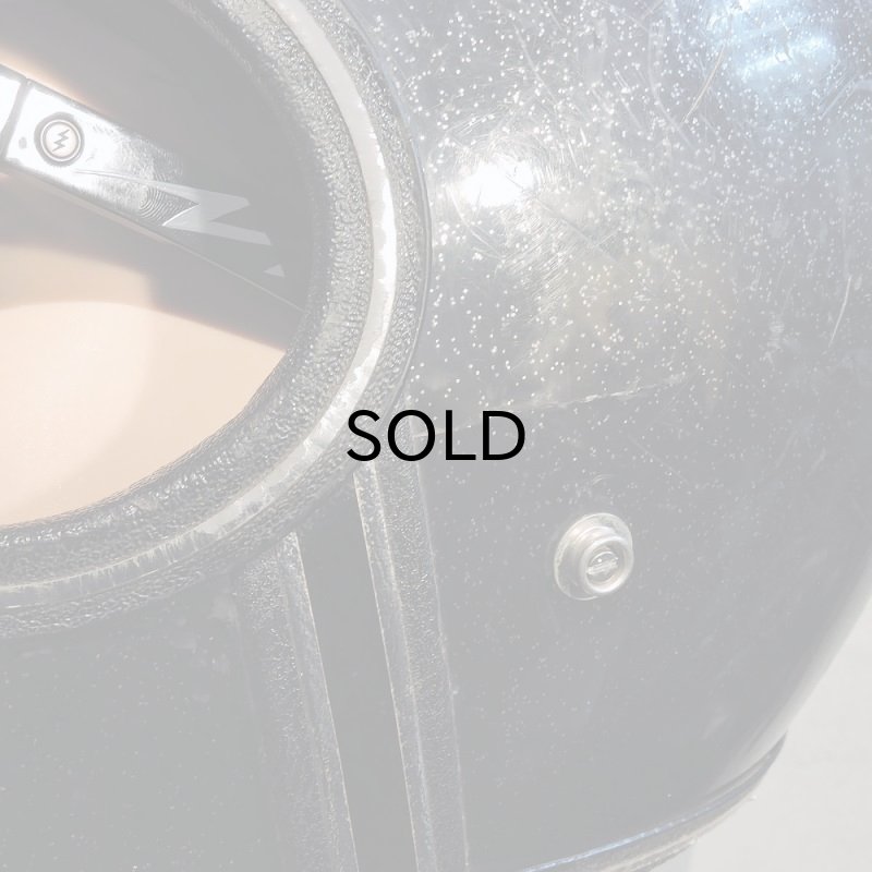 画像10: Vintage Helmet（ビンテージヘルメット）GRANT RG-9 BLACK FLAKE 60cm【内装リペア済み】 (10)