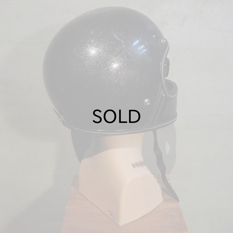 画像5: Vintage Helmet（ビンテージヘルメット）GRANT RG-9 BLACK FLAKE 60cm【内装リペア済み】 (5)