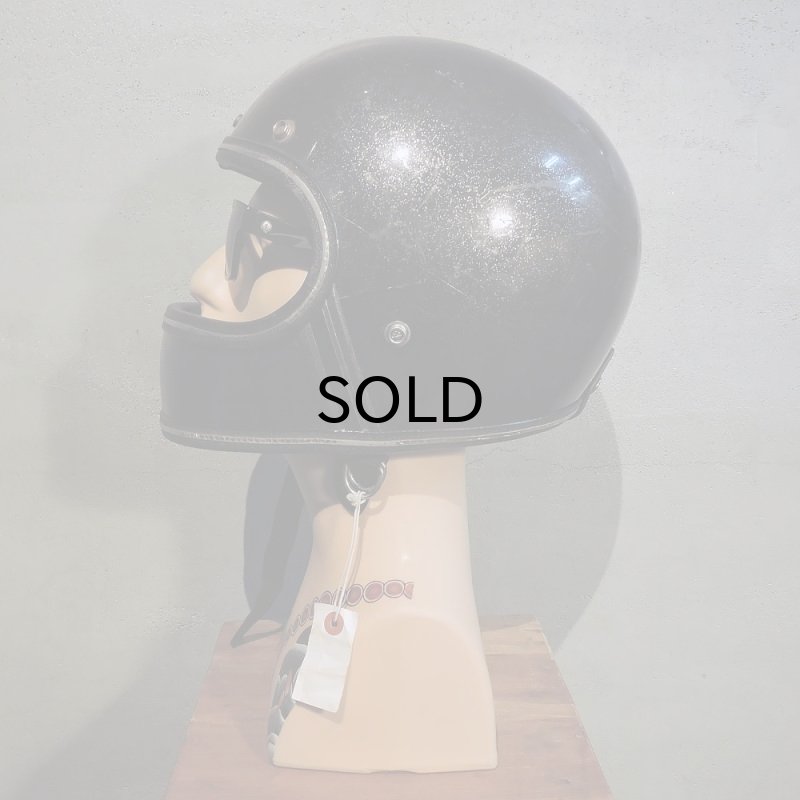 画像3: Vintage Helmet（ビンテージヘルメット）GRANT RG-9 BLACK FLAKE 60cm【内装リペア済み】 (3)