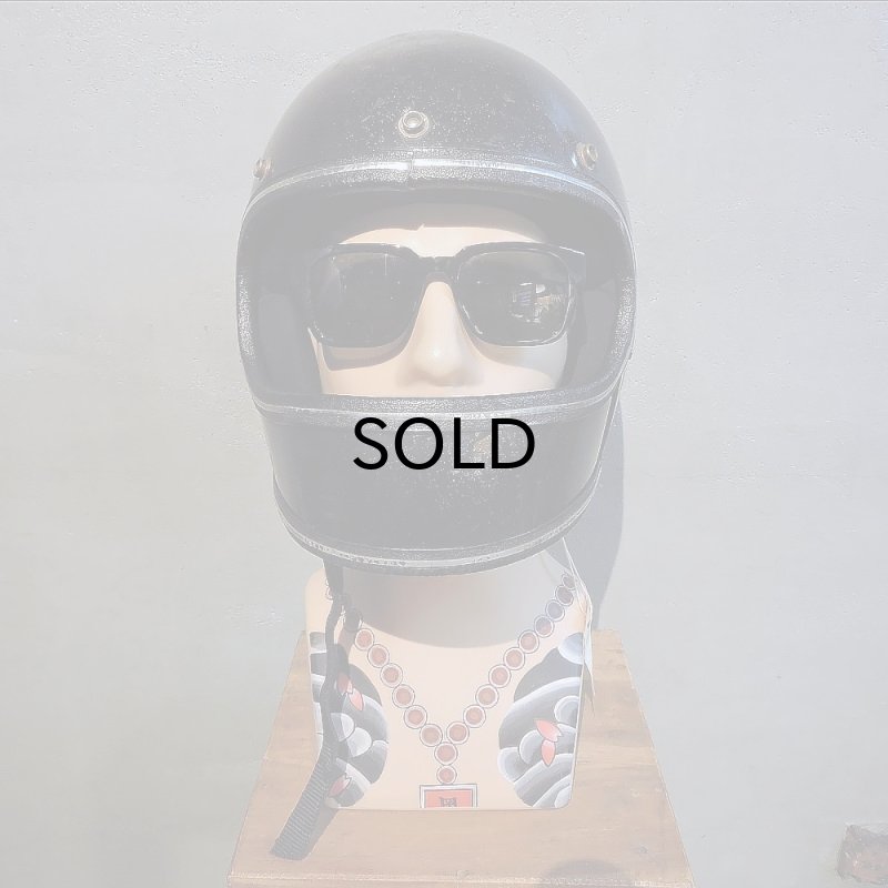 画像8: Vintage Helmet（ビンテージヘルメット）GRANT RG-9 BLACK FLAKE 60cm【内装リペア済み】 (8)