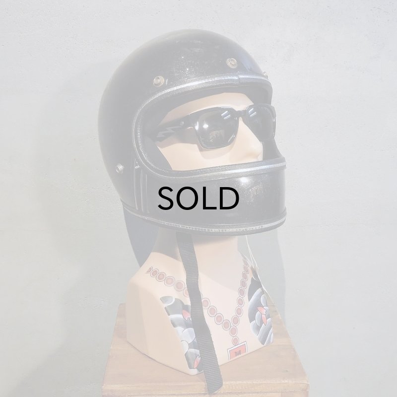 画像7: Vintage Helmet（ビンテージヘルメット）GRANT RG-9 BLACK FLAKE 60cm【内装リペア済み】 (7)