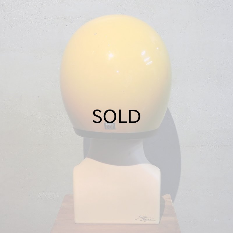 画像4: Vintage Helmet（ビンテージヘルメット）BELL MAGUNUM3 1975年SNELL DOT YELLOW 62cm【内装リペア済み】 (4)