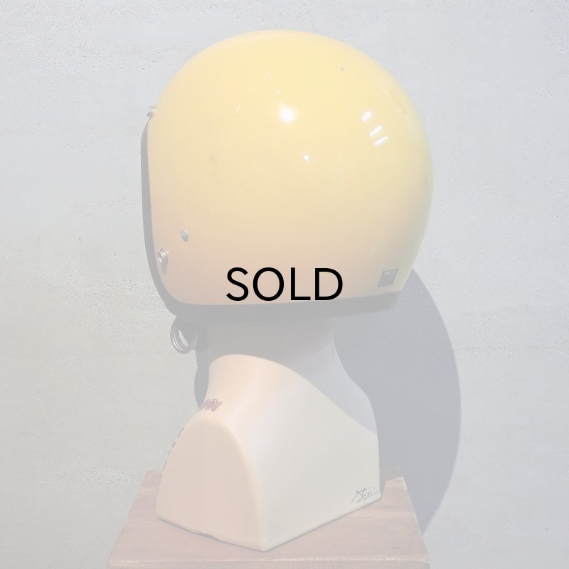 画像3: Vintage Helmet（ビンテージヘルメット）BELL MAGUNUM3 1975年SNELL DOT YELLOW 62cm【内装リペア済み】 (3)