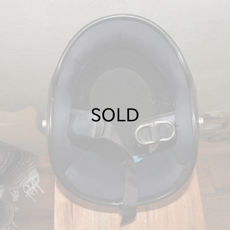 画像10: Vintage Helmet（ビンテージヘルメット）DAIEI H-50 1970年代 ダークグリーン・フレーク 58〜60cm【内装リペア済み】 (10)