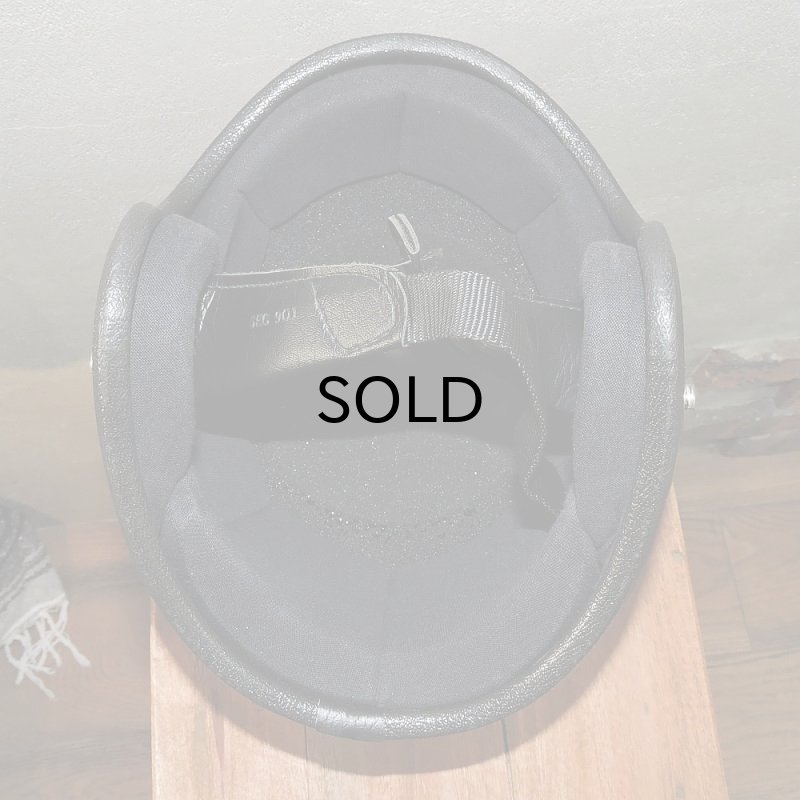 画像9: Vintage Helmet（ビンテージヘルメット）CROWN Z-90 APPROVED 1970年代 ラメ・フレーク 58〜60cm【内装リペア済み】 (9)